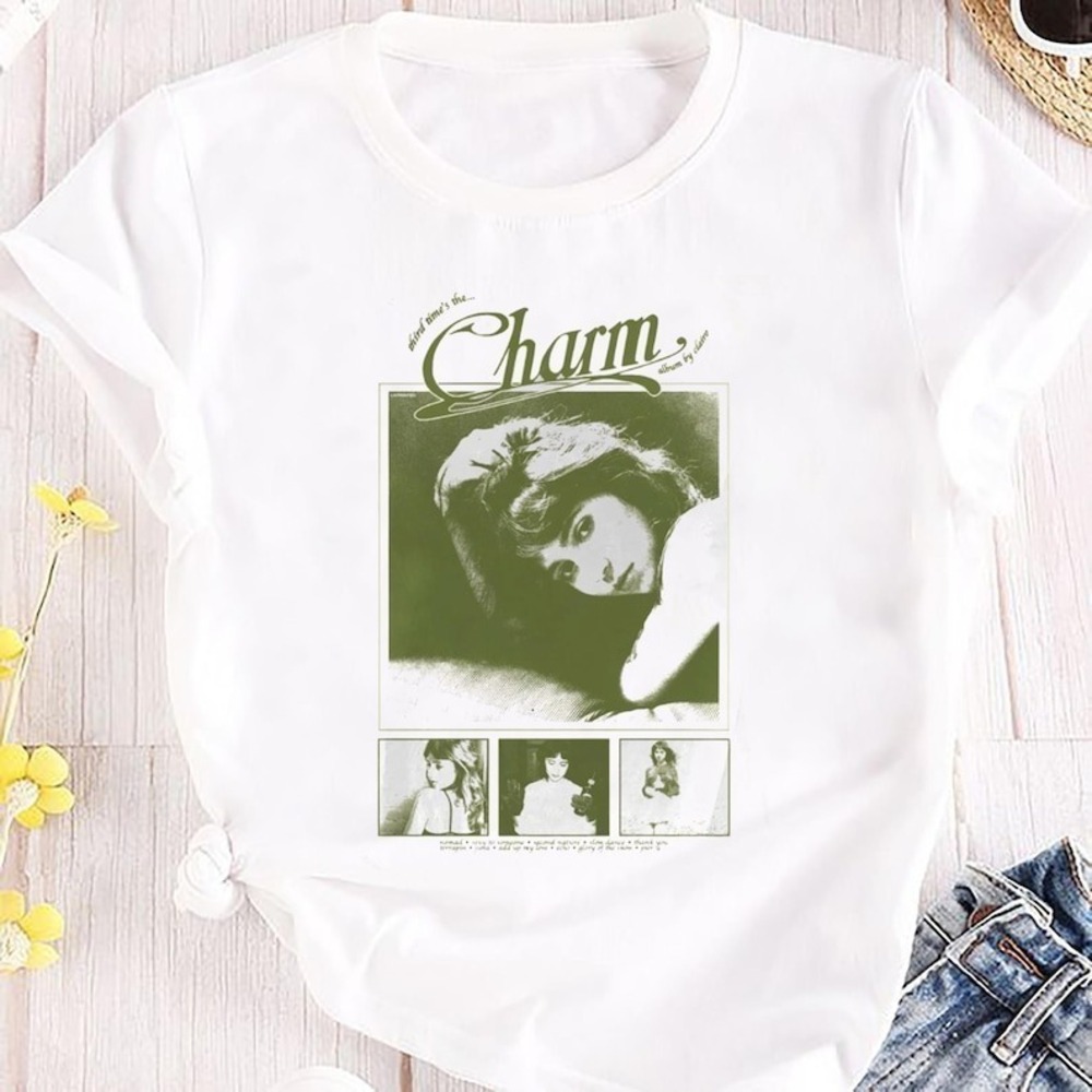 Clairo Charm Abum T-shirt Clairo Charm TourShirt Clairo Charm Shirt